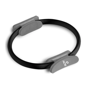 Arco Anel de Pilates Acte Sports T12 - Circulo Ring Tonificador Flexivel:preto/único