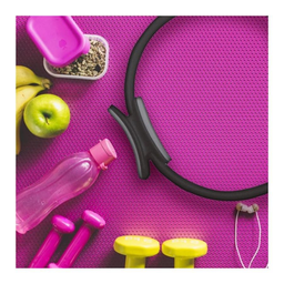 Arco Anel de Pilates Acte Sports T12 - Circulo Ring Tonificador Flexivel:preto/único - 7