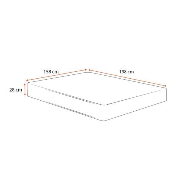 Colchão Queen Probel de Espuma D33  GuardaCostas Proevidence Plus 158x198x28cm - 2