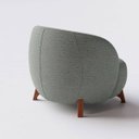 Ver imagem 6 de Poltrona Beirute em Linho Columbia Verde Militar - Home Mobily