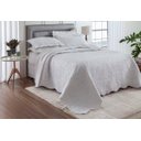 Ver imagem 1 de Colcha Ultrassônica - Solteiro - Classic - com Porta Travesseiro - Branco - Rozac