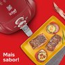 Airfryer Ichef Polishop AllSpace e Panela Ultra Sauté Grand 24cm - Vermelha | 220V - 6