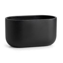 Ver imagem 3 de Vaso Jardineira Fibra de Vidro Lisboa Vietnamita 66,5cm Floreira Preto Fosco