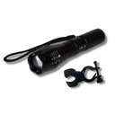 Ver imagem 1 de Lanterna Tatica T6 Zoom Ajustavel Led Ultra Forte 5 Modos Pesca Camping Acampamento Atividade Noturn