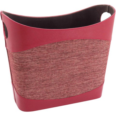 HOME&CO MERCURIO REVISTEIRO 34x40x20cm SINTÉTICO VERMELHO