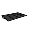 Toldo Fixo em Policarbonato Alveolar Fume - 2,00m X 1,50m - Estrutura Preta - 1