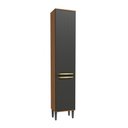 Ver imagem 1 de Paneleiro 2 Portas 40cm Elara Kappesberg Canela/preto