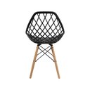Ver imagem 6 de Kit Mesa Eames Vidro 110cm + 5 Cadeiras Kaila Dsw - Seat&Co