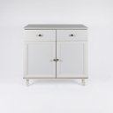 Ver imagem 3 de Aparador Buffet Classico 2 Portas 2 Gavetas 80cm Ditália