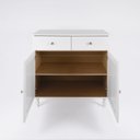 Ver imagem 5 de Aparador Buffet Classico 2 Portas 2 Gavetas 80cm Ditália