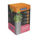 Ver imagem 3 de Vaso Autoirrigável Tramontina Em Polipropileno Cinza 0,6 L