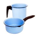 Ver imagem 1 de Kit Frigideira e Fervedor Baby Esmaltado 2 Peças - Azul
