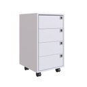 Ver imagem 2 de Gaveteiro Avulso 4 Gavetas Ob001 Branco