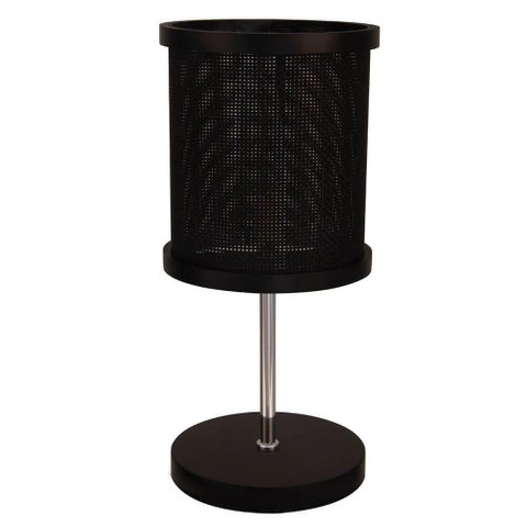 Abajur Oxford Mini Preto G9 Led 1 Lâmpada 132pt