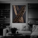 Ver imagem 3 de Quadro Decorativo Rustic Rope Relevo