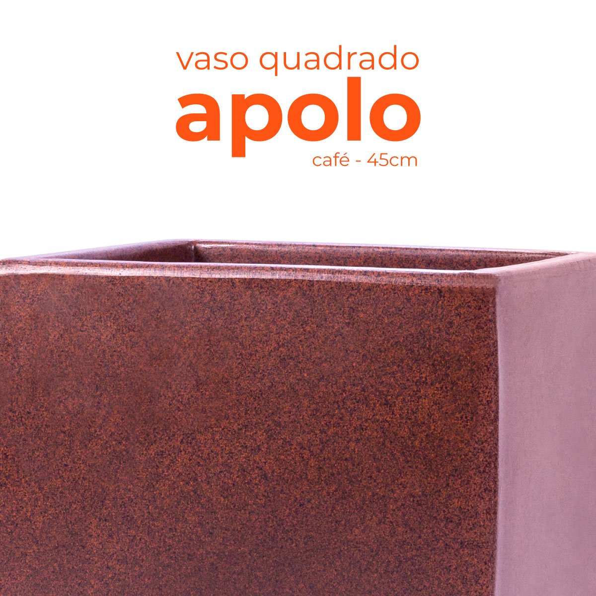 Vaso Quadrado Apolo Café 45 Terrano - 2