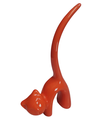 Ver imagem 1 de Gato Porta Anel Cerâmica:laranja