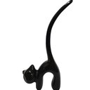Ver imagem 4 de Gato Porta Anel Cerâmica:laranja