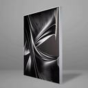 Ver imagem 3 de Quadro Decorativo Bw Lines Relevo