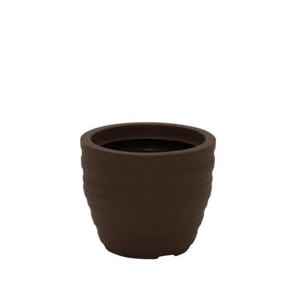 Vaso Inca Tramontina Basic Em Polietileno Terracota 24 Cm - 1