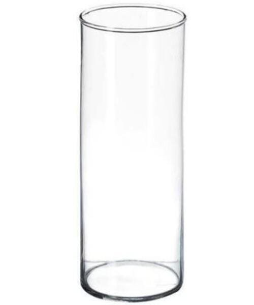 Vaso De Vidro Tubo Grande Boca Larga 60Cm Altura | MadeiraMadeira