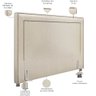 Cabeceira Cama Box Queen 160 Cm P05 Berlim Facto Dunas - Lyam Decor - 4