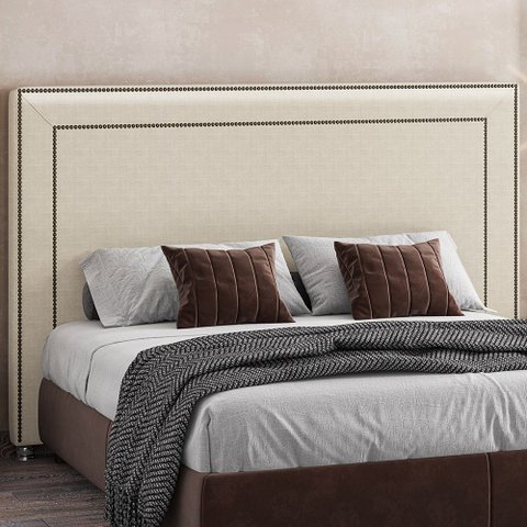 Cabeceira Cama Box Queen 160 cm P05 Berlim Facto Dunas - Lyam Decor
