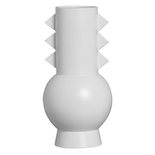 Vaso Decorativo Mazzotti Branco Fosco 46X23Cm Cod.56453 - 1