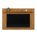 Ver imagem 3 de Painel Decorativo Grace 2.0 Mdp e Mdf Tv até 70 Polegadas Ripado Prateleira Nature G77 - Gran Belo