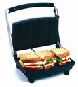Ver imagem 1 de Elite Gourmet Grill Elétrico Panini com Placas Antiaderentes 11"x7" (prata)