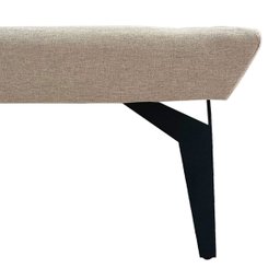 Base Box Cama Japonesa Toquio King Linho Bege - 3