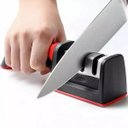 Ver imagem 2 de Afiador e Amolador de Facas Preto com Vermelho