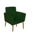 Ver imagem 1 de Poltrona Decorativa Nina Sala e Escritório Suede Verde