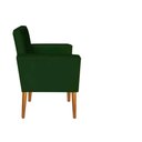 Ver imagem 3 de Poltrona Decorativa Nina Sala e Escritório Suede Verde