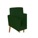 Ver imagem 4 de Poltrona Decorativa Nina Sala e Escritório Suede Verde
