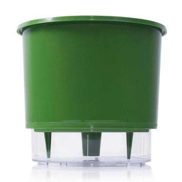 Vaso Auto Irrigável Raiz Verde Escuro Tamanho 04 - 1