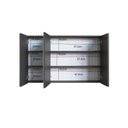 Ver imagem 7 de Gabinete de Banheiro Suspenso 110cm com Espelheira Lavinia C
