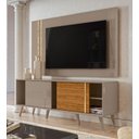 Ver imagem 3 de Rack Bancada e Painel para Tv 60 Polegadas Cronos Fendi Naturale Madetec