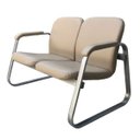 Ver imagem 1 de Sofá para Sala de Espera e Recepção Linha Ramsés Bege