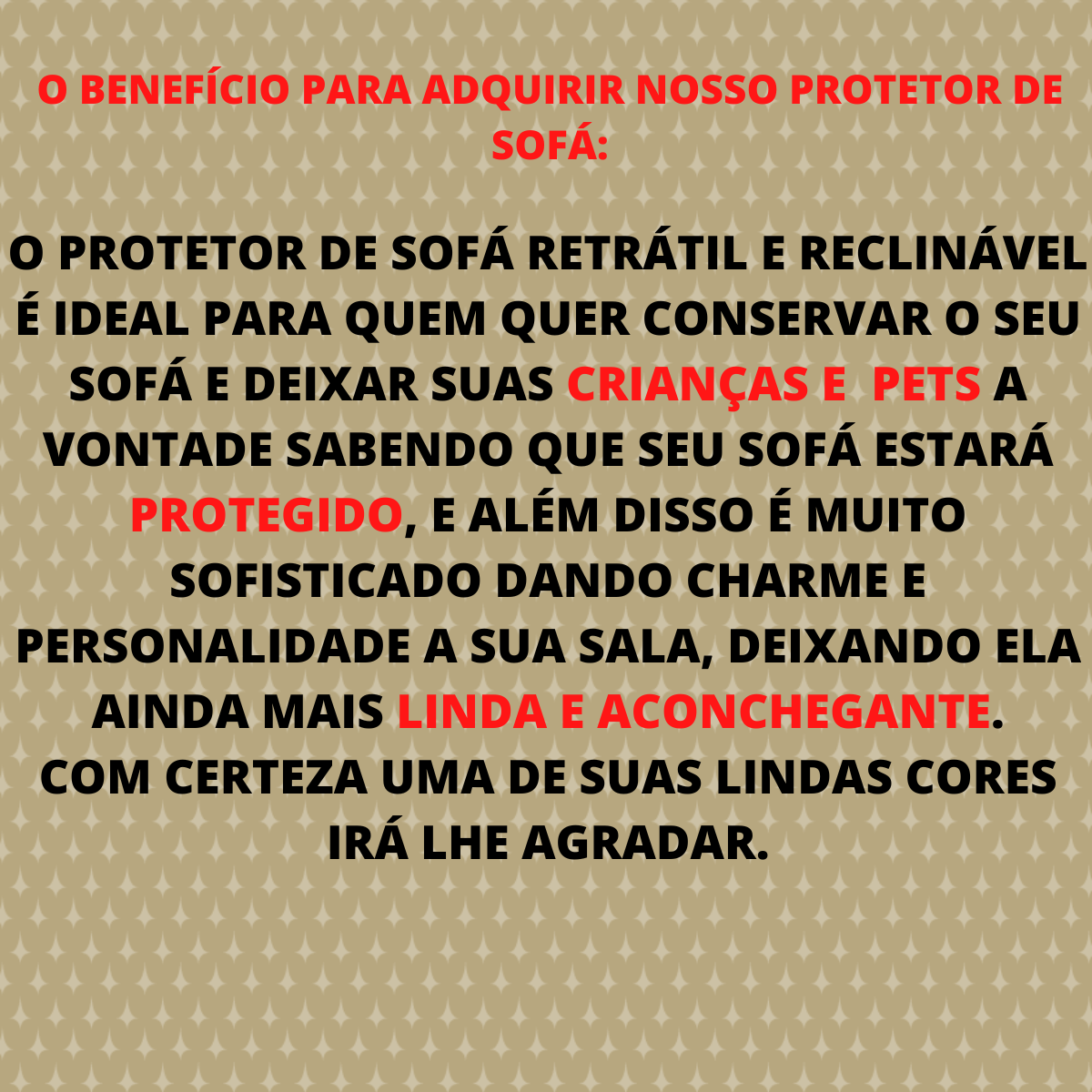 Protetor Sofá Impermeável Retrátil e Reclinável 2 Módulos 2,50m( Medida com Os Braços):marrom - 4