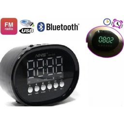 Caixa de Som Relógio Despertador Digital Bluetooth Mp3 - 2