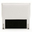 Ver imagem 2 de Cabeceira para Cama Box Casal Padrão Virella 140cm Moderna com Frame Bouclê Off White - Desk Design