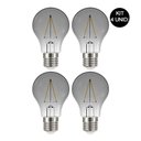 Ver imagem 3 de Lâmpada Led Fumê 30w Kit 4 Unid. Branco Quente Decorativa Iluminação Vintage Retrô Luz Casa