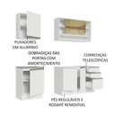 Ver imagem 5 de Armário de Cozinha Compacta 180cm Branco Glamy Madesa 06