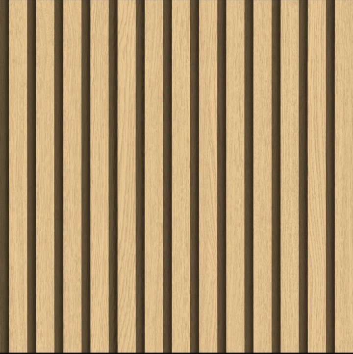 papel de parede vinilico - modelo ripado - cor madeira natural\preto - codigo unique 5067 - medida 0