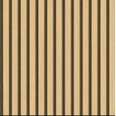 Ver imagem 1 de papel de parede vinilico - modelo ripado - cor madeira natural\preto - codigo unique 5067 - medida 0