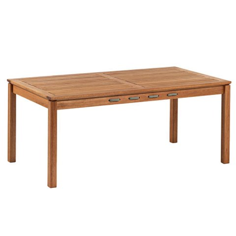 Mesa de Jantar Madeira Retangular 180cm Trammare C07 Corda Verde Oliva - Lyam Decor