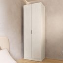 Ver imagem 1 de Guarda Roupa Planejado 100% MDF 2 Portas Orion CabeCasa MadeiraOriginals Bege/Aveia/Linho