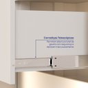 Ver imagem 7 de Guarda Roupa Modulado 100% Mdf 2 Portas Orion Cabecasa Madeiraoriginals