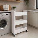 Ver imagem 7 de Carrinho para Cozinha Banheiro Lavanderia Funcional Multiuso